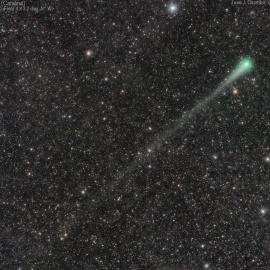 Imagen del cometa C/2013 US10 (Catalina) captada el 1 de octubre de 2015. Foto José J. Chambó.- cometografia.es