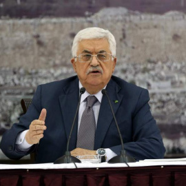 Mahmud Abás, presidente del estado palestino. EFE