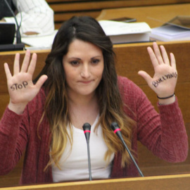 La diputada de Compromís en Les Cortes Marian Campello.- COMPROMÍS