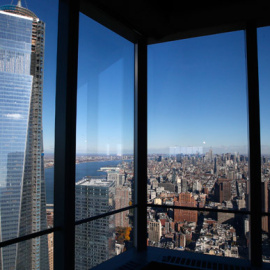 Vista de Manhattan en Nueva York desde un edificio de pisos de lujo./REUTERS