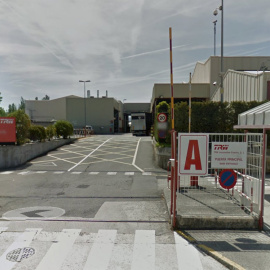 Entrada de la planta de TRW en Pamplona. GOOGLE STREETVIEW
