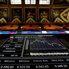 Bolsa de Madrid. EFE/Sergio Barrenechea