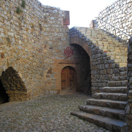 El castillo de Calatrava La Nueva en Ciudad Real.- WIKIPEDIA.