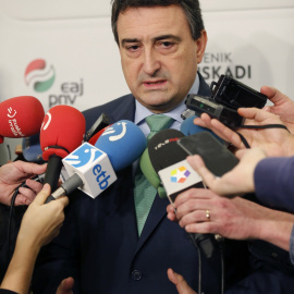 El portavoz del PNV en el Congreso de los Diputados, Aitor Esteban. EFE//LUIS TEJIDO