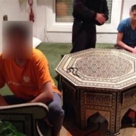 Imagen de dos jóvenes menores de edad cercanos al yihadismo. MINISTERIO DEL INTERIOR.