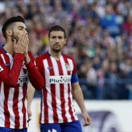 El centrocampista belga del Atlético de Madrid Yannick Ferreira-Carrasco. EFE/Kiko Huesca