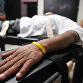 Un preso antes de recibir la inyección letal. EFE (Archivo)