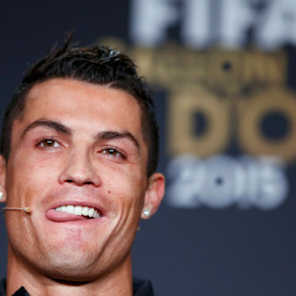 Cristiano Ronaldo, antes de la gala de entrega del Balón de Oro. REUTERS/Arnd Wiegmann