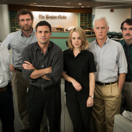 Equipo de investigación Spotlight, del 'Boston Globe'.