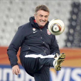 El entrenador serbio Radomir Antic.