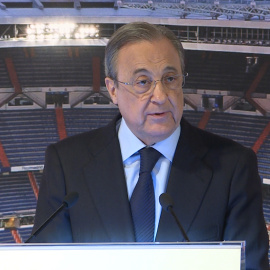 Rueda de prensa de Julen Lopetegui y Florentino Pérez
