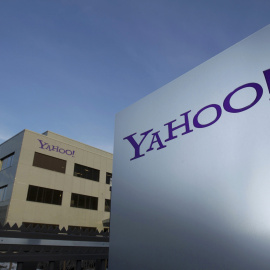 Imagen de archivo del logo de Yahoo. REUTERS
