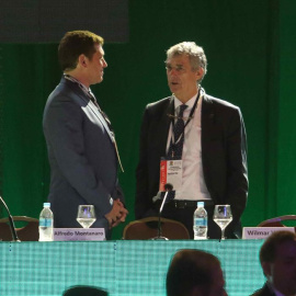 Villar, hace poco en Paraguay. EFE/Andrés Cristaldo Benítez