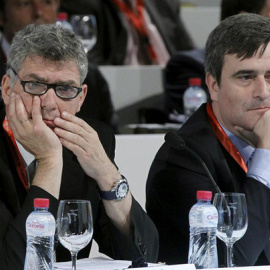 Foto de archivo de Ángel María Villar junto a Miguel Cardenal./EFE