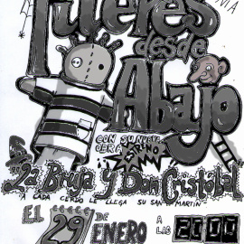 Cartel de la representación.-