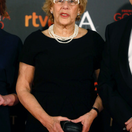 La alcaldesa de Madrid, Manuela Carmena, acudió a la gala de los premio Goya el pasado sábado. EFE