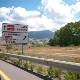 finca de una localidad próxima a Sabiñánigo (Huesca) EP