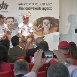 Marc Márquez y Dani Pedrosa son los embajadores de la iniciativa 'El Valor de un Gesto'