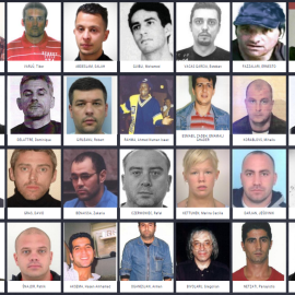 Los delincuentes más buscados por Europol.