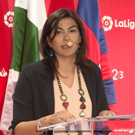 Rienda y Tebas apadrinan la bienvenida de LaLiga a los ascendidos