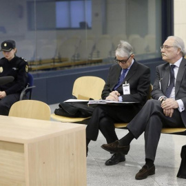 El expresidente de la Caja Castilla-La Mancha, Hernández Moltó. EUROPA PRESS.