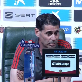 Fernando Hierro: "Acepto este reto bonito con valentía"