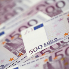 Billetes de 550 euros. REUTERS