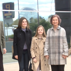 Las infantas irán a un campamento de EEUU en verano