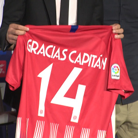 Acto de despedida de Gabi Fernández