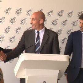 Presidente de la RFEF, Luis Rubiales