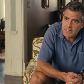 George Clooney sufre un accidente de moto