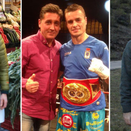 Pedro, Carlos y Landáburu en la actualidad.