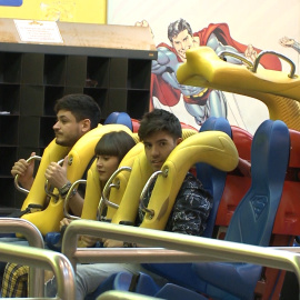 Los chicos de OT disfrutan de una noche en Warner Bross