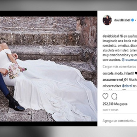 David Bisbal y Rosanna Zanetti se casan en secreto