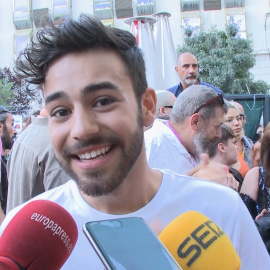 Agoney comienza a ser consciente de su fama