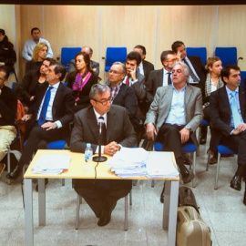 El exsocio de iñaki Urdangarin, Diego Torres, continúa, por cuarto día consecutivo, su interrogatorio ante la sección primera de la Audiencia de Palma como acusado en el juicio del caso Nóos.- EFE