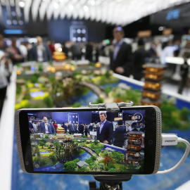 Una imagen del Mobile World Congress./ REUTERS