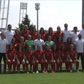 La Selección Sub-19 femenina se hace la foto oficial