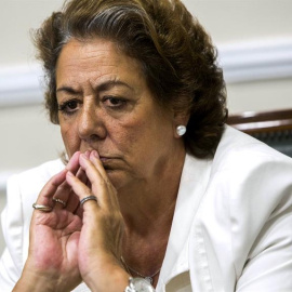 La exalcaldesa de Valencia, Rita Barberá. EFE/Juan Carlos Cárdenas