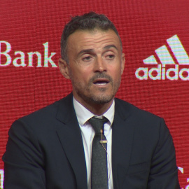 Luis Enrique: "No he tenido nunca problemas con ningún futbolista"