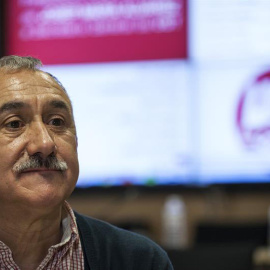 El candidato a la Secretaría General de UGT y líder del sindicato en Catalunya, Josep Álvarez. / SANTI DONAIRE (EFE)