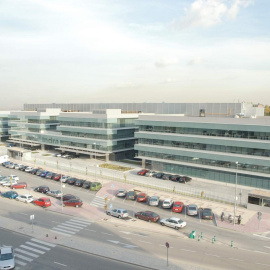Sede central de Indra en la localidad madrileña de Alcobendas.