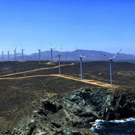 Parque eólico de Punta Palmeras, de Acciona Windpower en Chile.