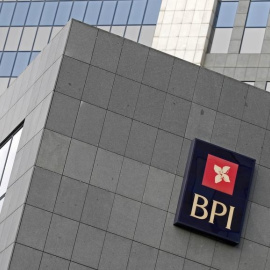 Logo del banco portugués BPI. REUTERS