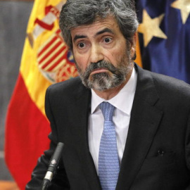 El presidente del Consejo General del Poder Judicial y del Tribunal Supremo, Carlos Lesmes. (EFE)