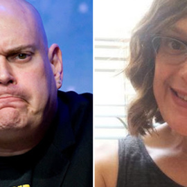 Antes y después de Andy, ahora llamada Lilly.