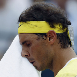 Nadal, durante un partido reciente en Argentina. REUTERS/Marcos Brindicci