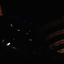 Intento de iniciar la función de 'Un ballo in maschera' durante las protestas en el Teatro Real