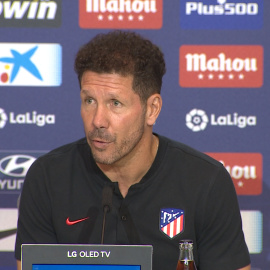 Simeone, sobre Griezmann: "Estoy pensando en el Celta"
