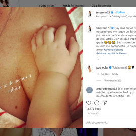 Toñi Moreno comparte una reflexión sobre maternidad y trabajo